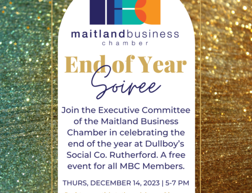 Maitland Business Chamber, End Of Year, Member’s Soiree