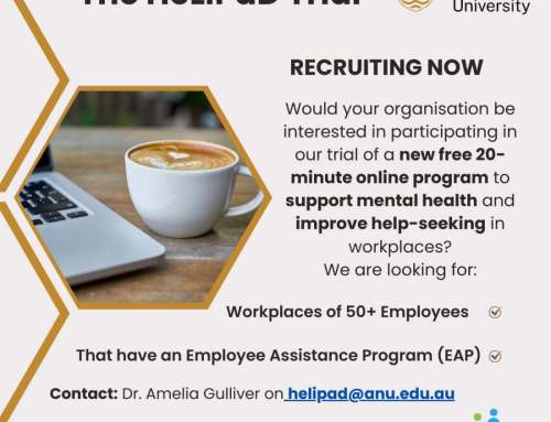 Mental Health Support Trial, Seeking Businesses