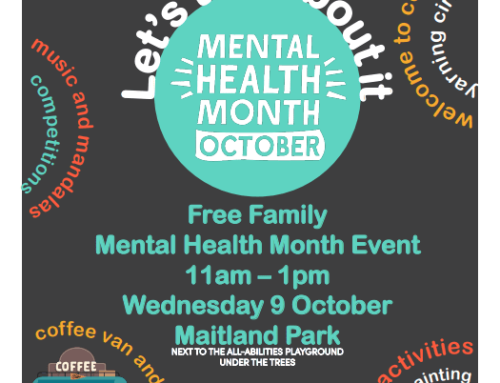 OCTOBER is Mental Health Month